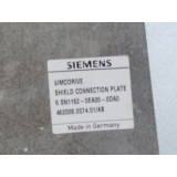 Siemens 6SN1162-0EA00-0DA0 Schirmanschlußblech Shield Connection Plate für interne Entwärmung Modulbreite 300 mm