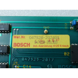 Bosch 047928-202401 Card for CNC Servo Unit 047926-204401