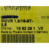 Phoenix Contact 18 63 29 1 PCB plug connector MCVR...