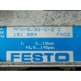 Festo MFH-5/3G-D-2 C Pneumatik Magnetventil mit...