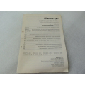 Müller Elektror Mitteldruck - Ventilatoren geräuscharme Reihe RD Installationsanleitung Dokumentation Stand 1997