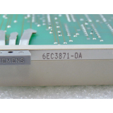 Siemens 6EC3871-0A Simatic Card ungebraucht