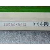 Siemens 6ES5465-3AA13 Simatik card Vers 5 unused !!