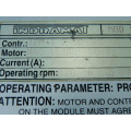 Indramat MOD 1/0X129-035 Operating Parameter Contr TDM 1 . 2 - 50 - 300 - W1 Motor MAC 112A VD - 1s Input E1 / E2 2000 / 8 E3 2000 / 10 E4 1000 / 10