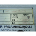 Indramat MOD 1/0X129-035 Operating Parameter Contr TDM 1 . 2 - 50 - 300 - W1 Motor MAC 112A VD - 1s Input E1 / E2 2000 / 8 E3 2000 / 10 E4 1000 / 10
