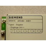 Siemens 6ES5484-8AB11 Simatic digital input 16 inputs 24 V