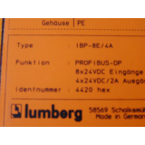Lumberg IBP-8E/4A Prof I Bus DP - unused - in open OVP