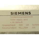 Siemens 6RA8261-3B Field supply unit Input 380 V 12 A 50 / 60 Hz Output 50 ... 310 V 12 A - unused - in open OVP