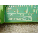 Siemens C98043-A1210-L20 Simoreg Board mit...