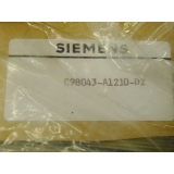 Siemens C98043-A1210-L20 Simoreg Board with accessory set C98043-A1210-D2-1 - unused - in opened OVP