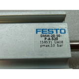 Festo DMM-20-50-P-A-S20 Pneumatik Kompaktzylinder Artikel Nr 158531 max 10 bar - ungebraucht -