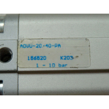 Festo ADVU-20-40-PA Pneumatik Kompaktzylinder Artikel Nr...