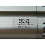 Festo ADVU-20-40-A-P-A Pneumatik Kompaktzylinder Artikel Nr 156606 max 10 bar - ungebraucht -