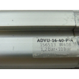 Festo ADVU-16-40-P-A Pneumatic compact cylinder Article no. 156513 - unused -