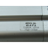 Festo ADVU-20-40-A-P-A Pneumatic compact cylinder Article no. 156606 - unused -