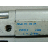 Festo ADVU-20-30-PA Pneumatic compact cylinder Article no. 156519 1 - 10 bar - unused -