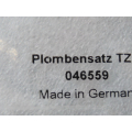 Plombensatz TZ 046559 für Sicherheitsschalter TZ  - ungebraucht - in versiegelter OVP