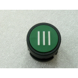 Telemecanique ZA2 BA337 push button panel push button green " III " - unused - in open OVP