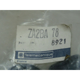 Telemecanique ZA2BA 78 Leuchtdrucktaster weiß - ungebraucht - in OVP
