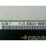 Heller SL90 F A 23 020224-00005 Einschubkarte Uni Pro CNC 90 - ungebraucht - in geöffneter OVP