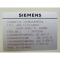 Siemens 6SC6110-6AA00 Vorschubmodul