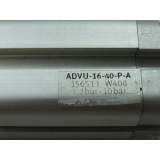 Festo ADVU-16-40-P-A Pneumatic compact cylinder Mat No. 156513 - unused -