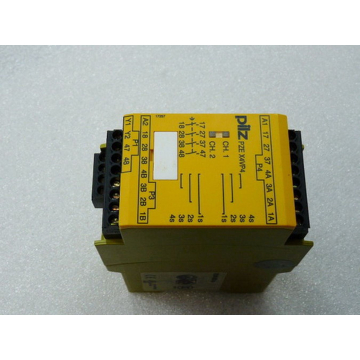 Pilz PZE X4VP4 safety relay ID-No. 777586 24 V DC - unused -