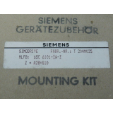 Siemens 6SC6101-2A-Z Simodrive Mounting Kit Gerätezubehör - ungebraucht - in geöffneter OVP