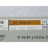Siemens 06 800-A / VG 95324 F 48 M-A   548 122 9001.