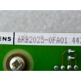Siemens 6RB2025-0FA01 Simodrive power section - unused -
