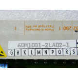 Siemens 6DM1001-2LA02-1 Simatic Simoreg Karte