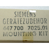 Siemens 447 700 7025.01 Gerätezubehör Mounting...