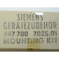Siemens 447 700 7025.01 Gerätezubehör Mounting Kit - ungebraucht - in OVP
