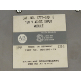 Allen Bradley 1771-IAD B 120V AC / DC Input Module