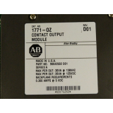 Allen Bradley 1771-OZ Contact Output Module REV. D01