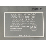 Allen Bradley 1771-OZC Contact Output Module