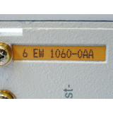 Siemens 6EW1060-0AA Sinumerik Einbau Filtereinheit E...