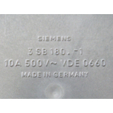Siemens 3 SB 180.-1 Anbauschalter mit grünem Resetknopf ST 93 Vorschubantriebe Störungsspeicher