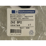 Telemecanique ZA2 BP2 Drucktaster schwarz Booted Pushbutton - ungebraucht - in ungeöffneter OVP