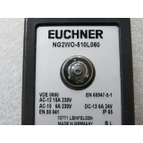 Euchner NG2WO-510L060 Positionsschalter nach DIN 50 041 AC - 12 10 A 230 V AC - 15 6 A 230 V