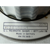 Rexroth MS 2 A 1/100-4/1 Glyzeringefülltes Manometer max 160 bar