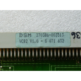 DSM 270386-003513 VCB2 V1 . 0 - S 071 632 Steckkarte
