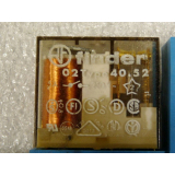 Finder 02 40.52 Relay 24 V 5 A with Finder 95.75 Relay...
