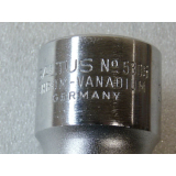 Saltus 5305 Sechskant Steckschlüssel Einsatz Chrom Vanadium M 30 mit Vierkantantrieb - ungebraucht -