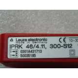 Leuze IPRK 46 / 4.11, 300-S12 reflection light scanner art no 50035185 - unused -