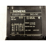 Siemens 3TH2031-0BB4 auxiliary contactor 24 V and...