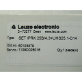 Leuze SET IPRK 25B / 4.3 + UMS25.1-D14 retro-reflective photoelectric sensor with polarization filter Art No. 50108878 - unused - in original packaging