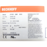 Beckhoff CP7811-0001-0010 Bedienterminal