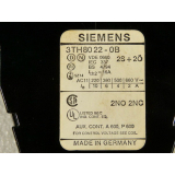 Siemens 3TH8022-0B Schütz 24 V Spulenspannung +...