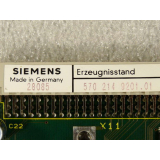 Siemens 6FX1121-4BA02 Sinumerik Interface Karte E Stand B